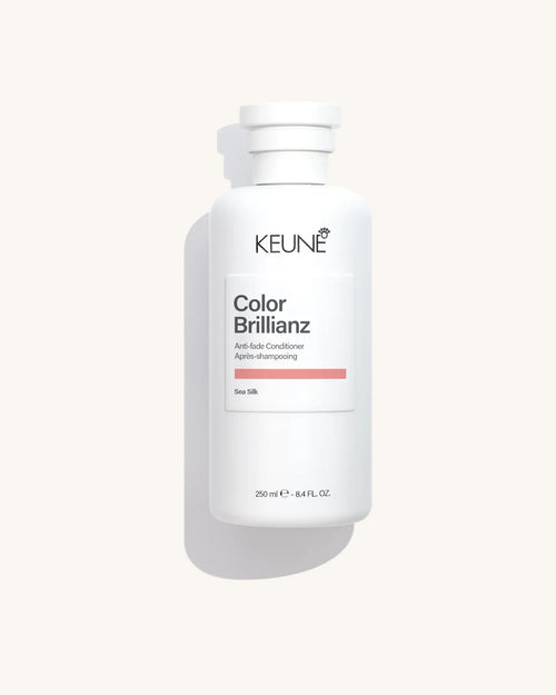 Keune Color Brillianz Conditioner product pack shot on Bijou cream background